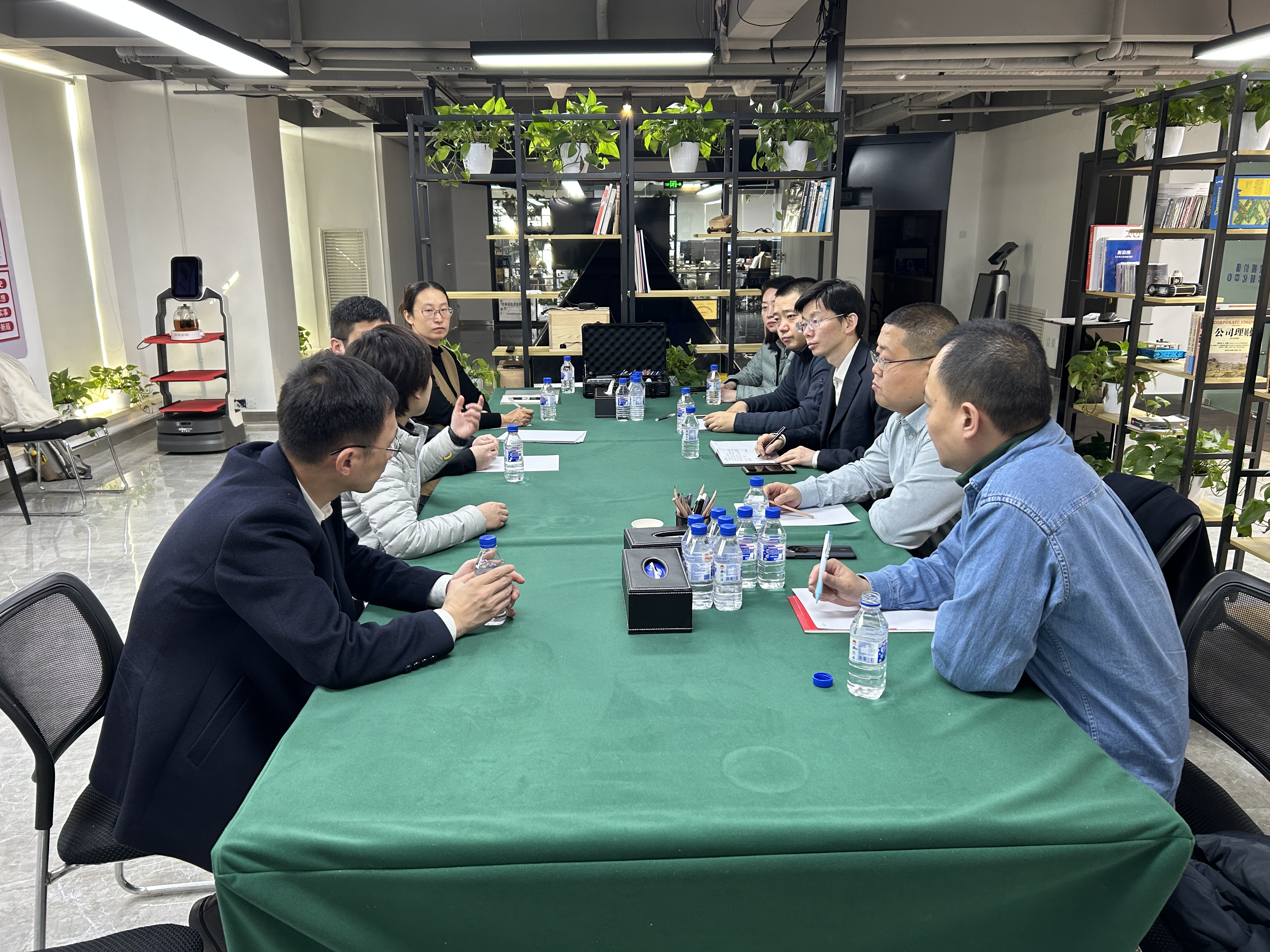 国信装配|2024年3月14日国信装配式公司领导前往智汇朝阳科技创新联盟参加研讨会议