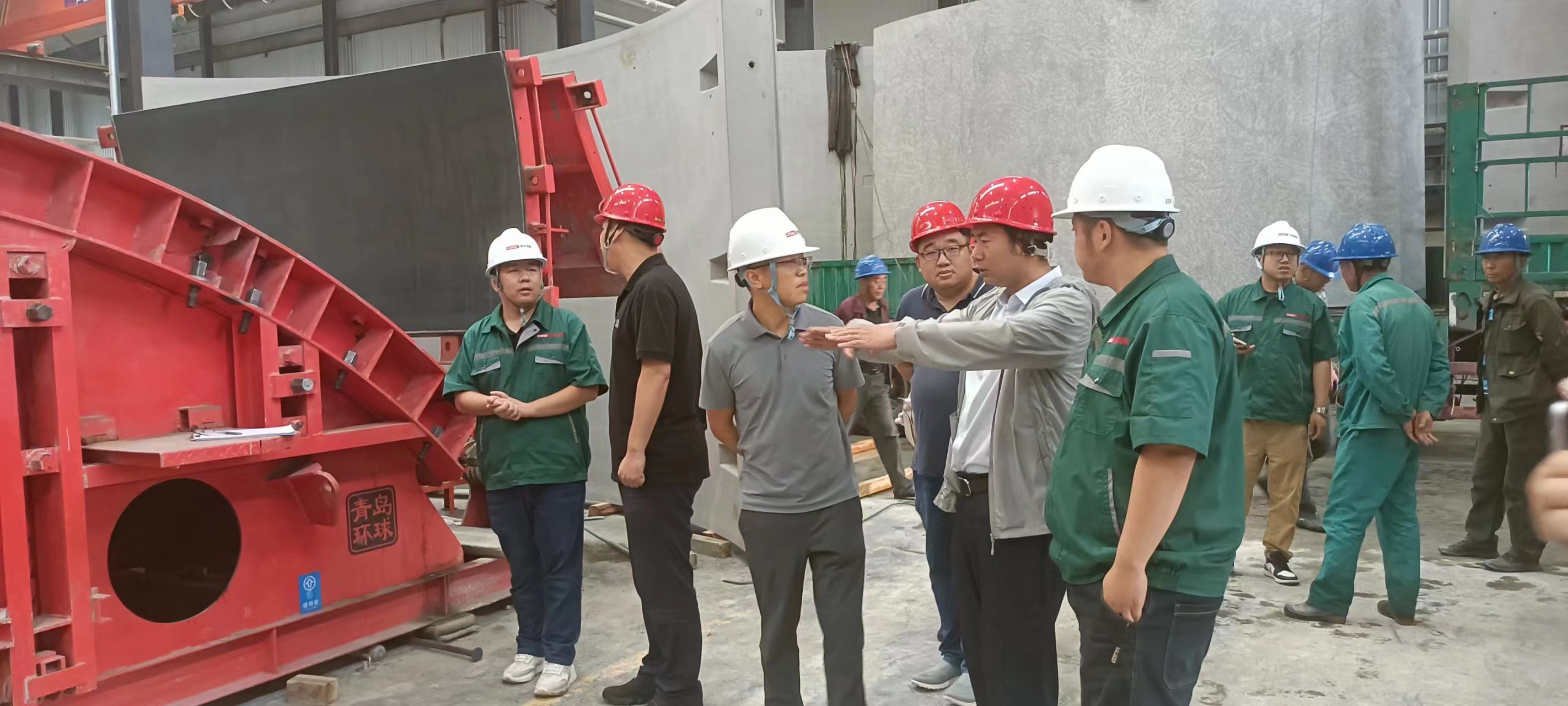 国信装配|2024年7月5日国信装配式公司接待市建委初审工作组考察调研